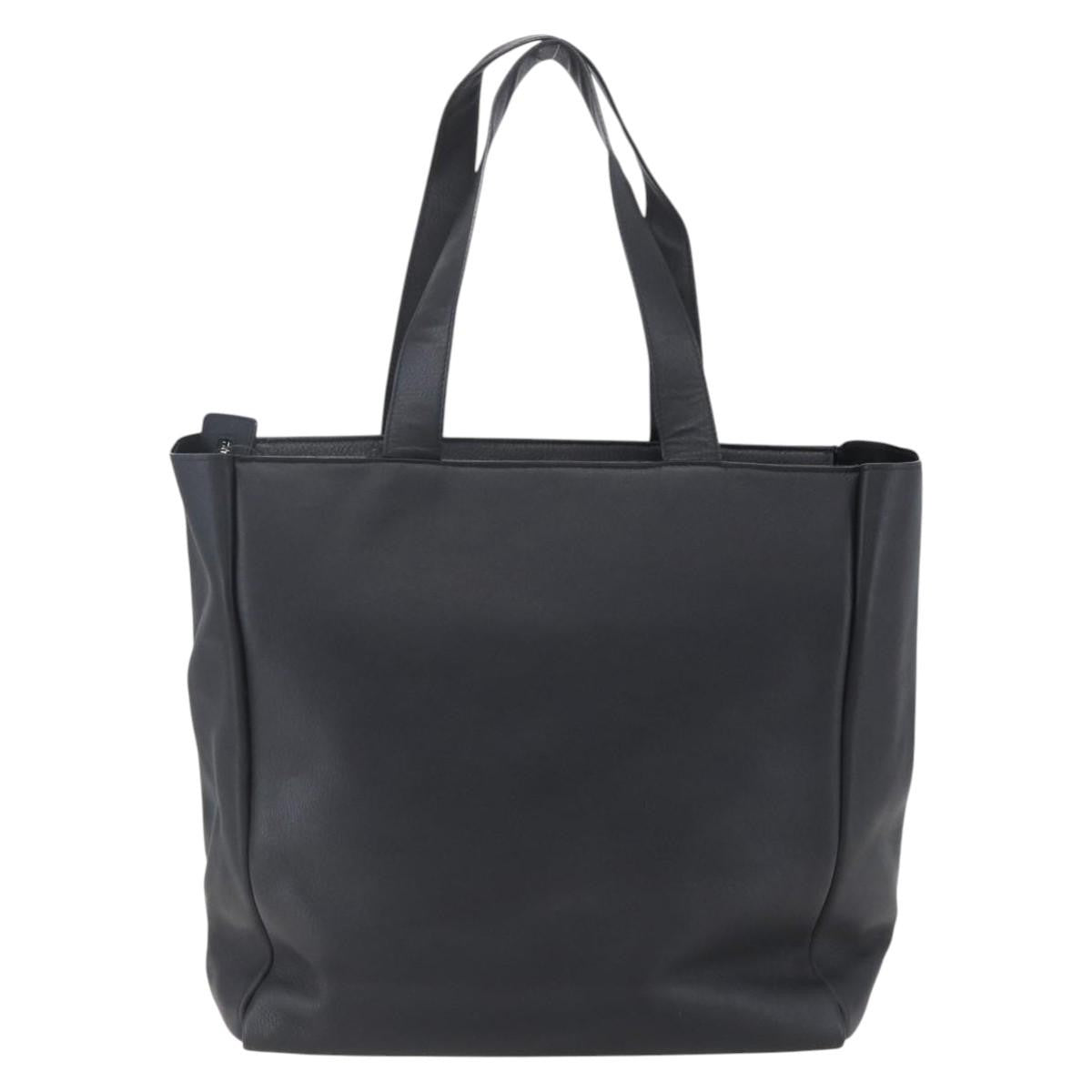 Balenciaga Everyday Carry Tote Leather, BLACK, LEATHER, Tote bag