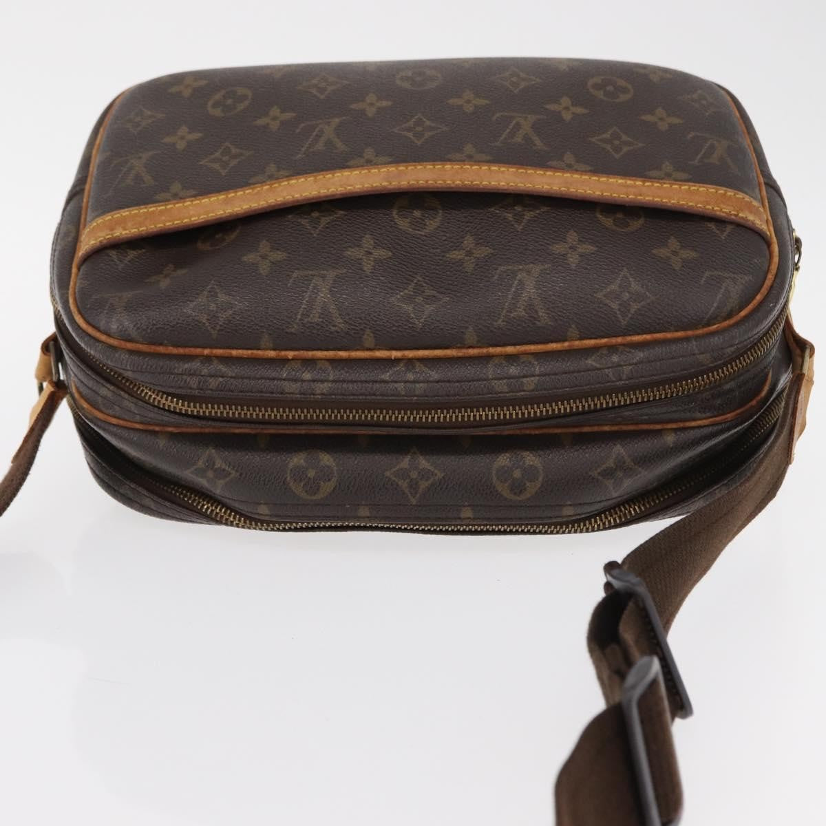 Louis Vuitton Reporter Bag Monogram Canvas, BROWN, CANVAS, Bag