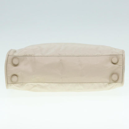 Prada Zip Around Tote Tessuto, BEIGE, NYLON, Tote bag