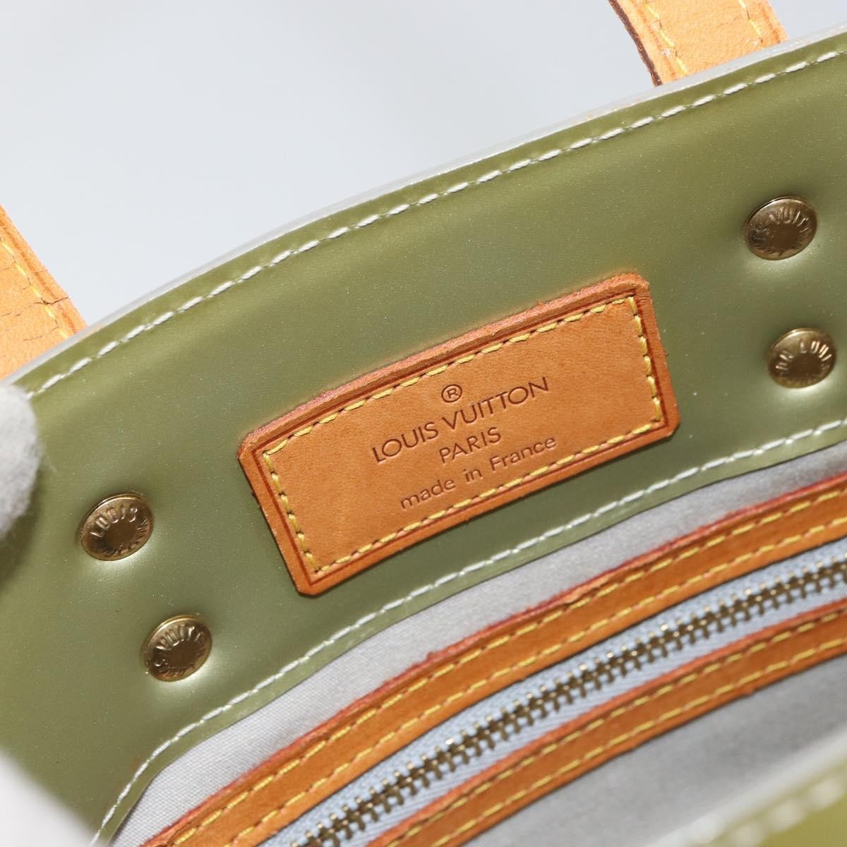 Louis Vuitton Reade Handbag Monogram Vernis, GRAY, PATENT_LEATHER, Handbag