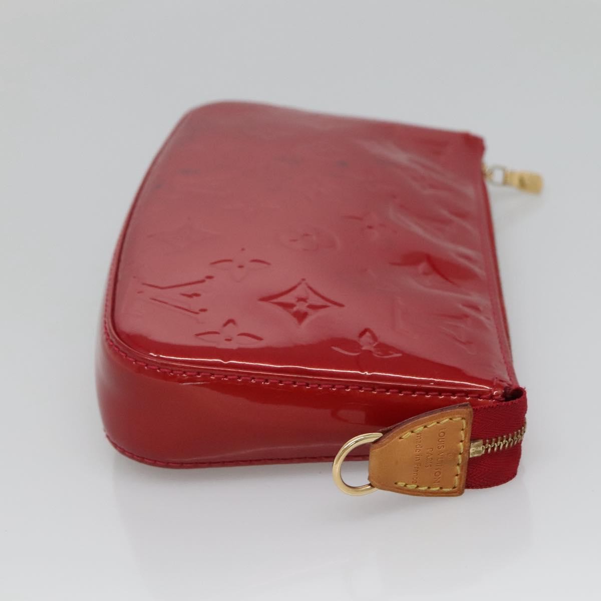Louis Vuitton Pochette Accessoires vernis, RED, PATENT_LEATHER, Clutche & pouche