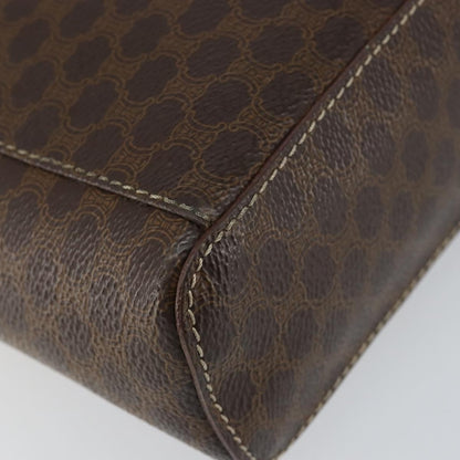 Celine Macadam Vanity Bag Canvas, BROWN, CANVAS, Clutche & pouche