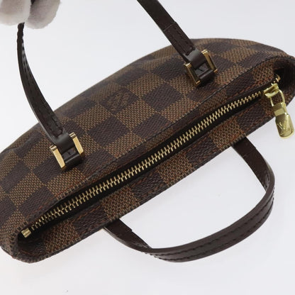 Louis Vuitton Manosque Pochette Damier, BROWN, CANVAS, Clutche & pouche