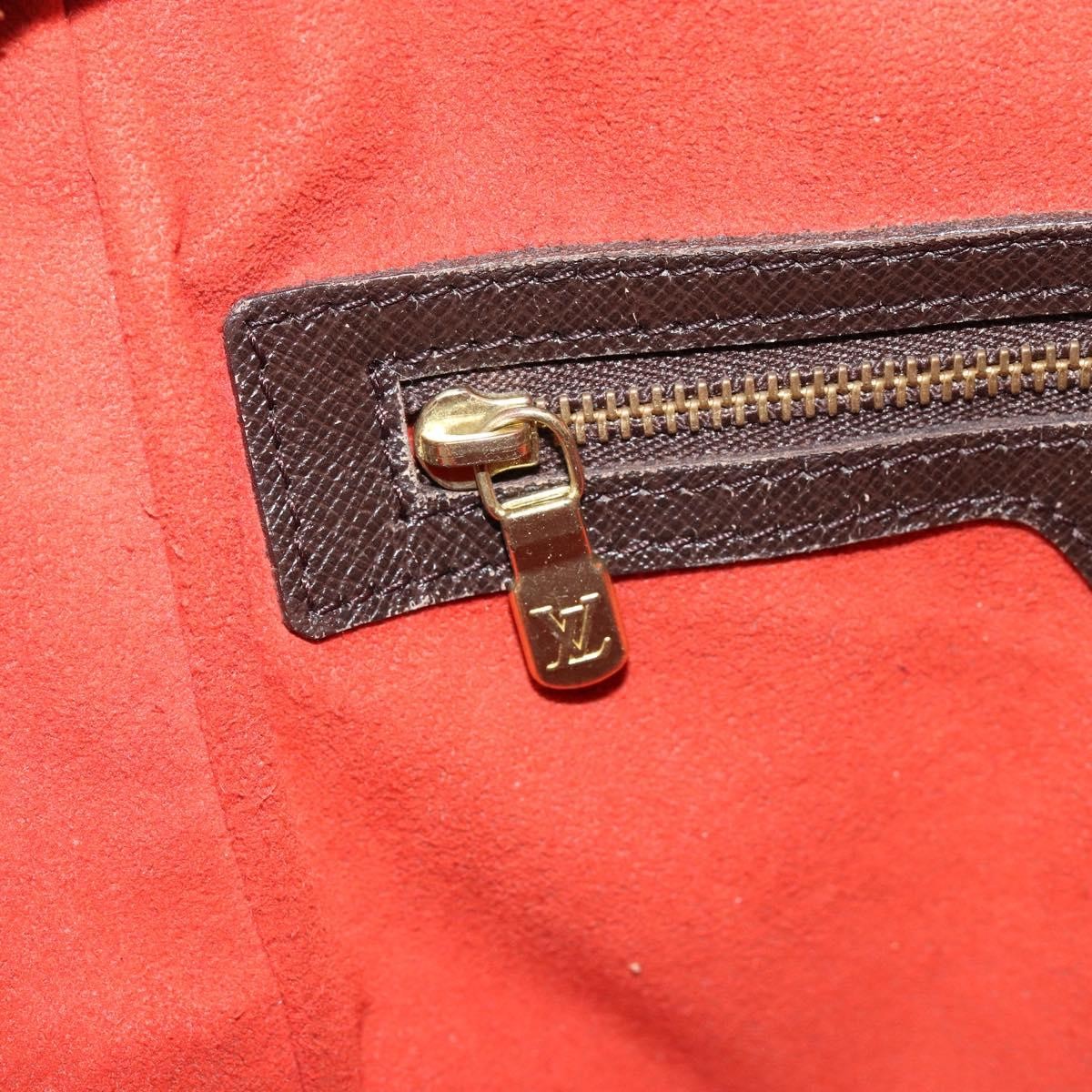 Louis Vuitton Brera Handbag Damier, BROWN, CANVAS, Handbag