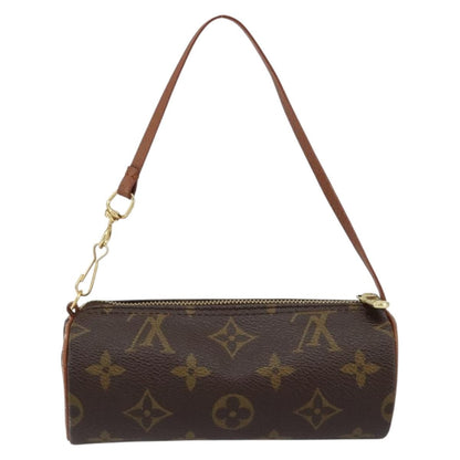 Louis Vuitton Papillon Pochette Monogram Canvas, BROWN, CANVAS, Clutche & pouche