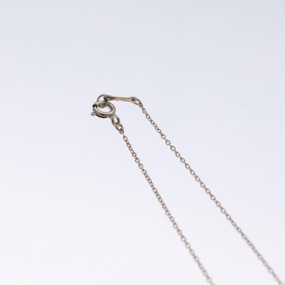 Tiffany & Co. Paloma Picasso Olive Leaf Heart Pendant Necklace Silver, SILVER, SILVER, Necklace