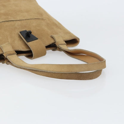 Gucci Vintage Handbag Suede, BEIGE, SUEDE, Handbag