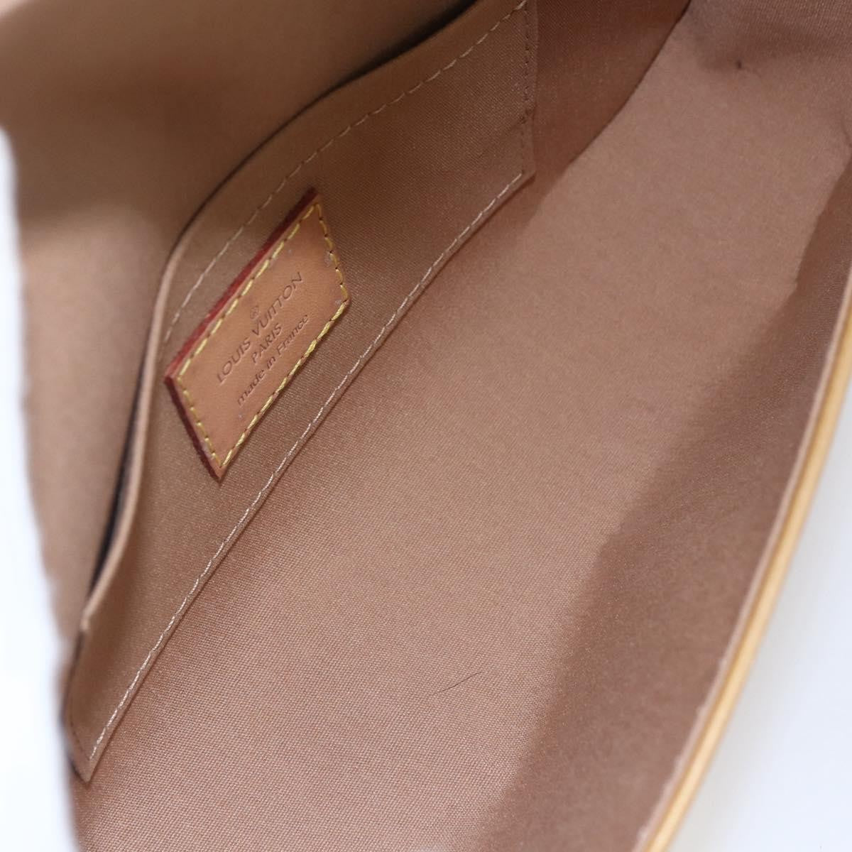 Louis Vuitton Malibu Street Handbag Monogram Vernis, BROWN, PATENT_LEATHER, Shoulder bag