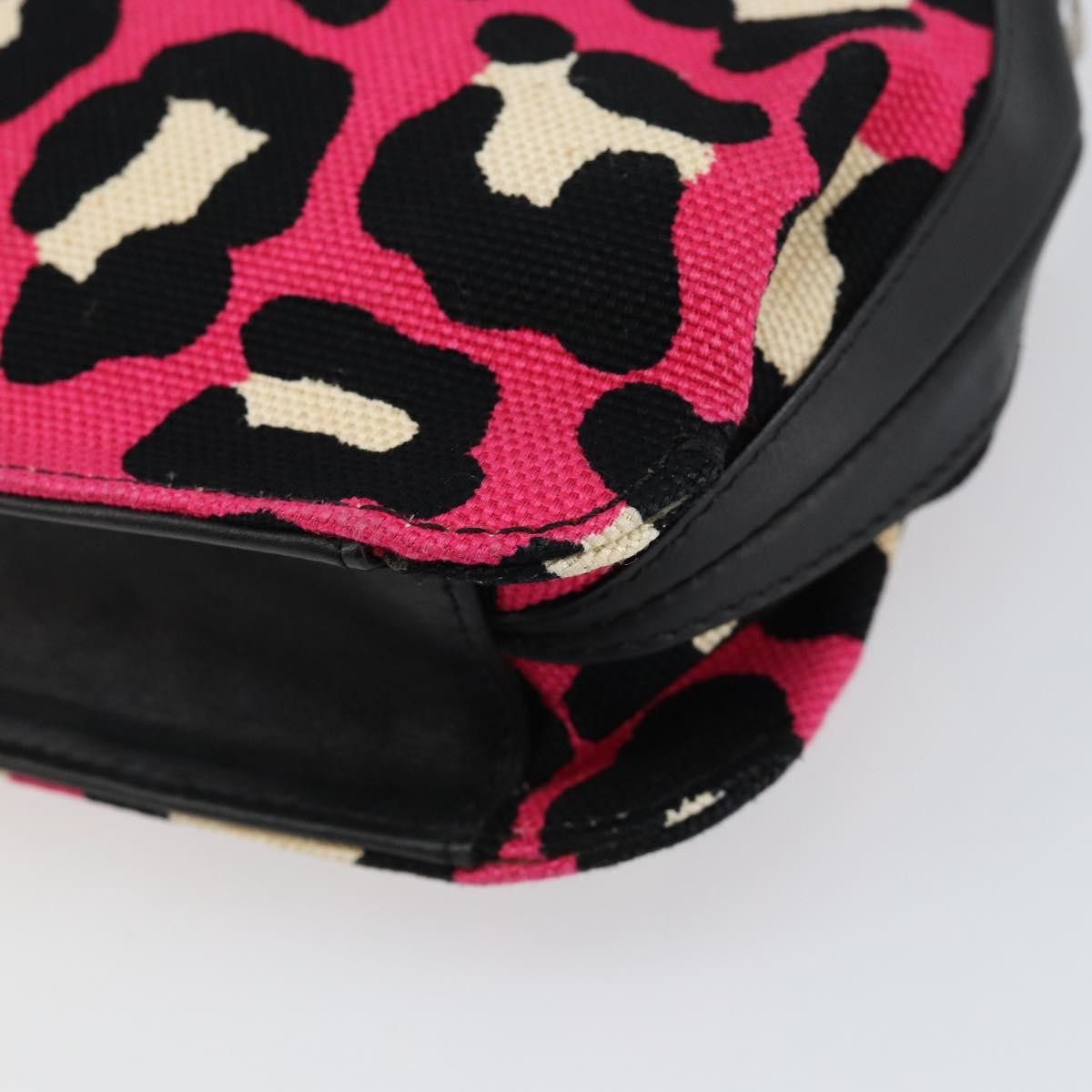 Bottega Veneta Vintage Shoulder Bag Canvas, PINK, CANVAS, Shoulder bag