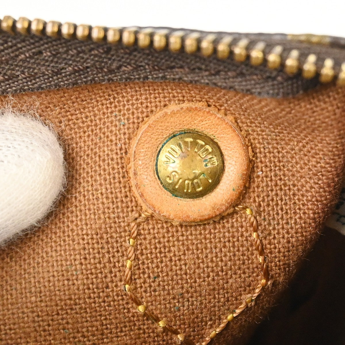 Louis Vuitton Speedy Mini HL Handbag Monogram Canvas, Brown, Canvas, Handbag