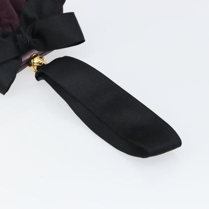 Chanel Bow cluth Suede, PURPLE, SUEDE, Clutche & pouche