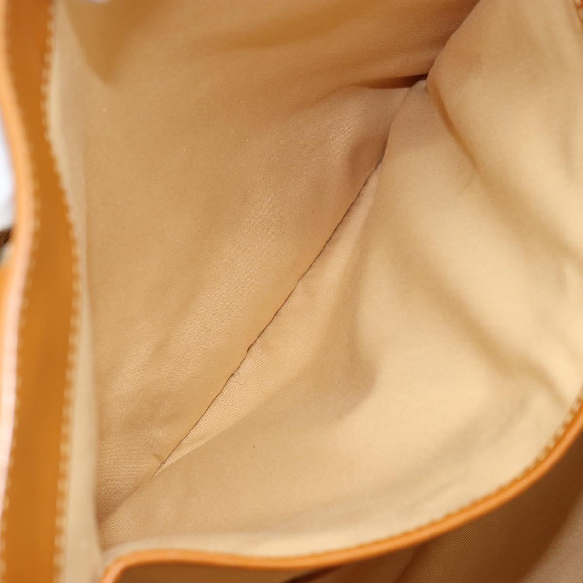 Louis Vuitton Lucille Handbag Mini Lin, BEIGE, CANVAS, Tote bag