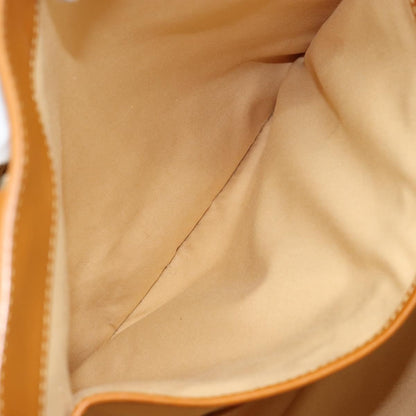 Louis Vuitton Lucille Handbag Mini Lin, BEIGE, CANVAS, Tote bag