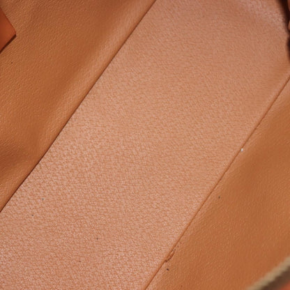 Celine Vintage Macadam Handbag Canvas and Leather, BROWN, CANVAS, Handbag