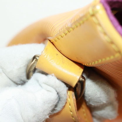 Louis Vuitton Petit Noe Handbag Epi Leather, YELLOW, LEATHER, Shoulder bag