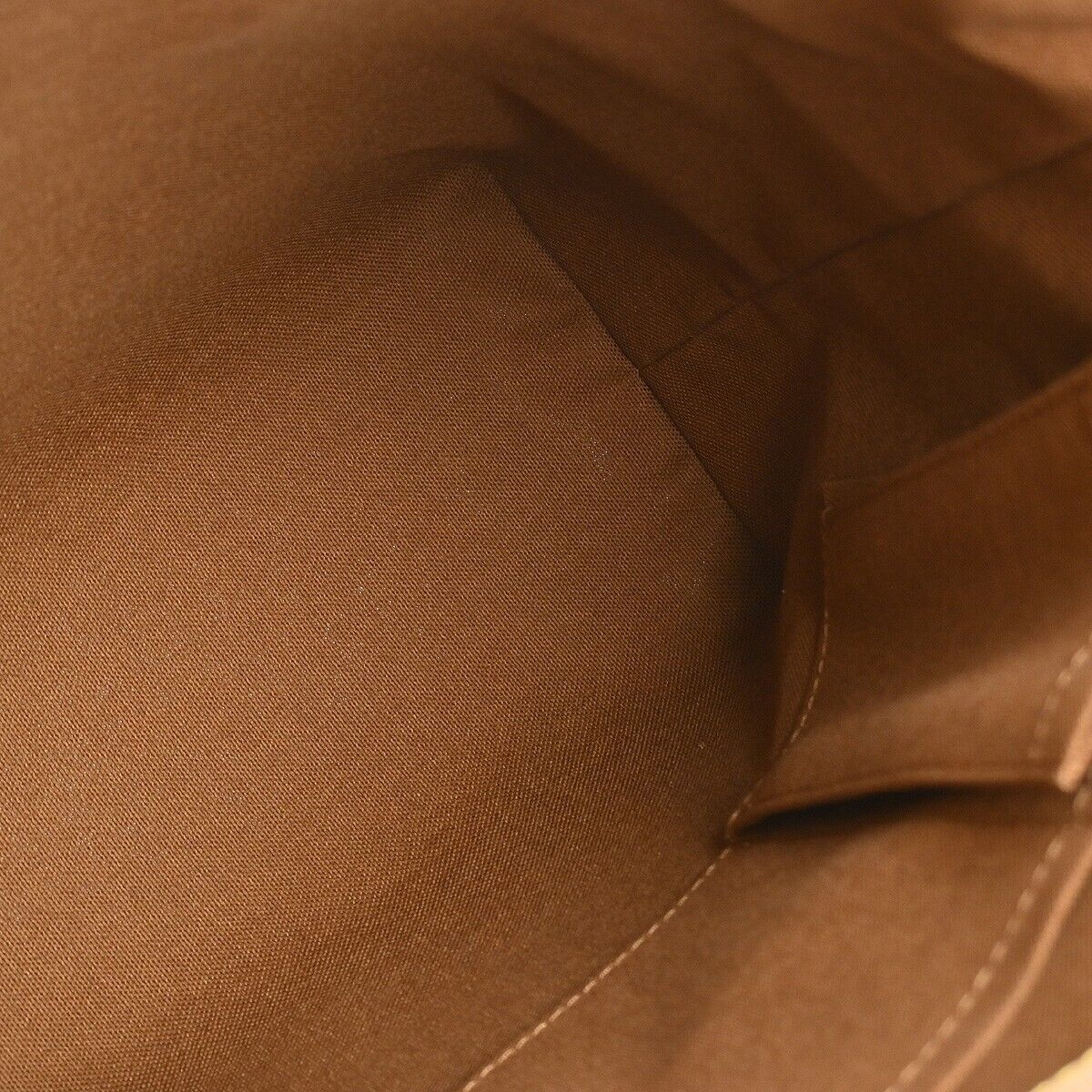 Louis Vuitton Lockit Handbag Monogram Canvas, BROWN, CANVAS, Handbag