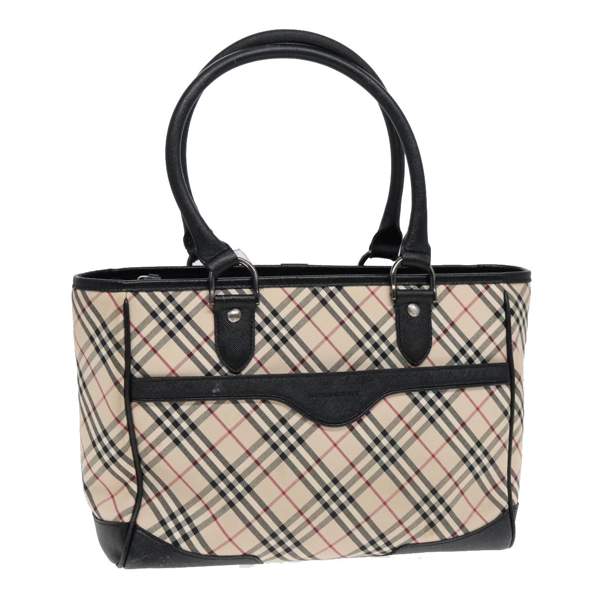 Burberry Nova Check Tote canvas check pattern, BEIGE, CANVAS, Tote bag
