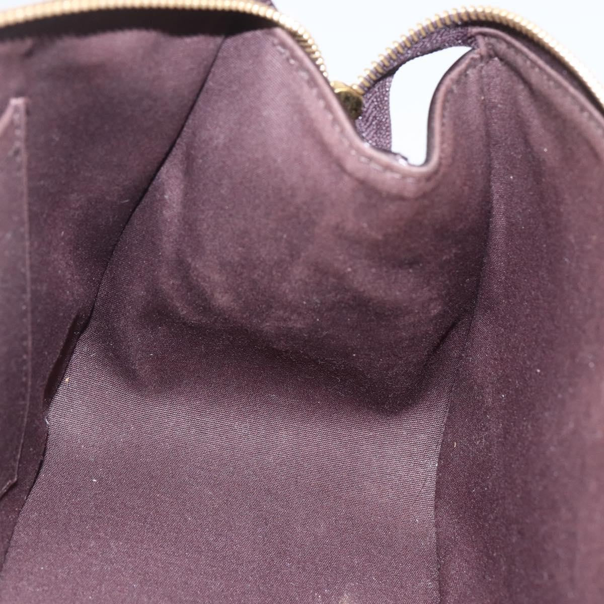 Louis Vuitton Rosewood Avenue Handbag Monogram Vernis, BURGUNDY, PATENT_LEATHER, Shoulder bag