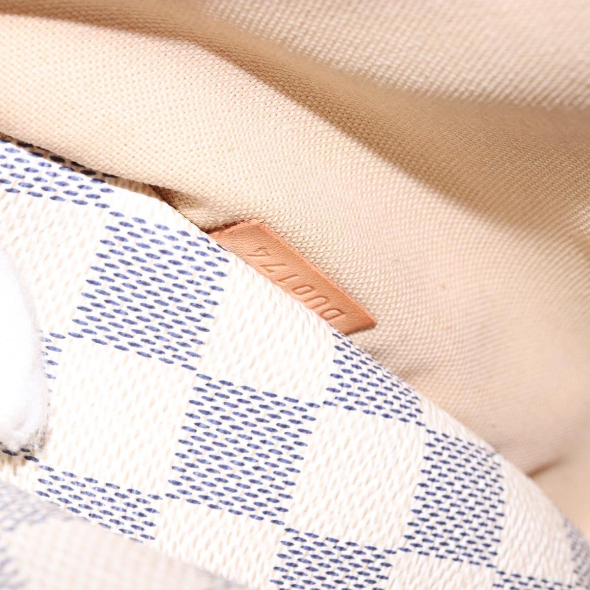 Louis Vuitton Totally Handbag Damier, WHITE, CANVAS, Tote bag