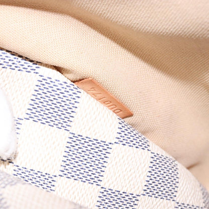 Louis Vuitton Totally Handbag Damier, WHITE, CANVAS, Tote bag