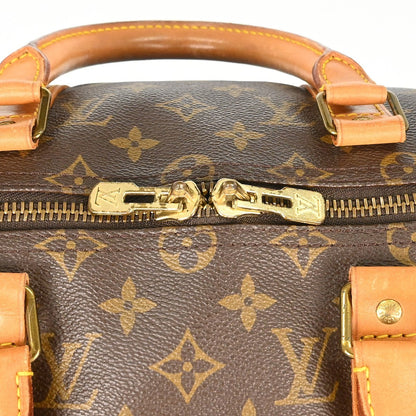 Louis Vuitton Keepall Bag Monogram Canvas, Brown, Canvas, Travel Bag