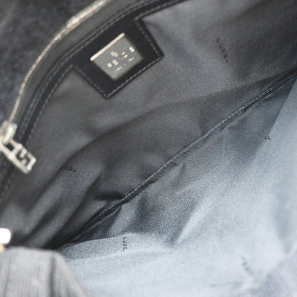 Fendi Vintage Shoulder Bag Zucca Canvas, BROWN, CANVAS, Shoulder bag