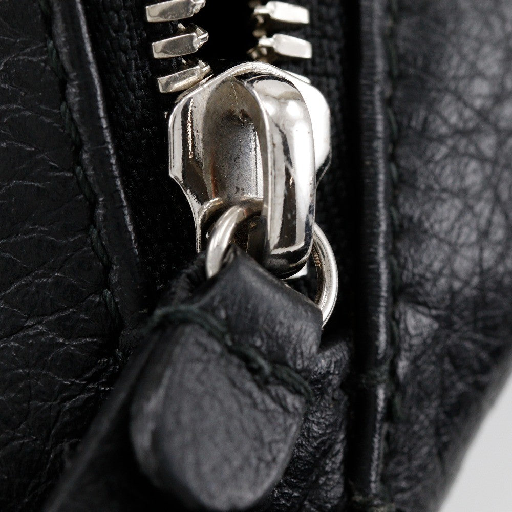 Balenciaga Everyday Waist Bag Leather, BLACK, LEATHER, Crossbody bag