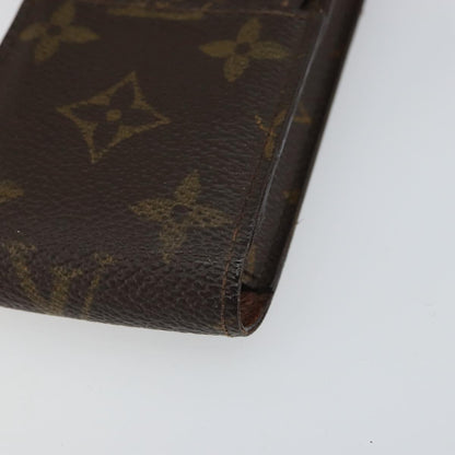 Louis Vuitton Cigarette Case Monogram Canvas, BROWN, CANVAS, Clutche & pouche