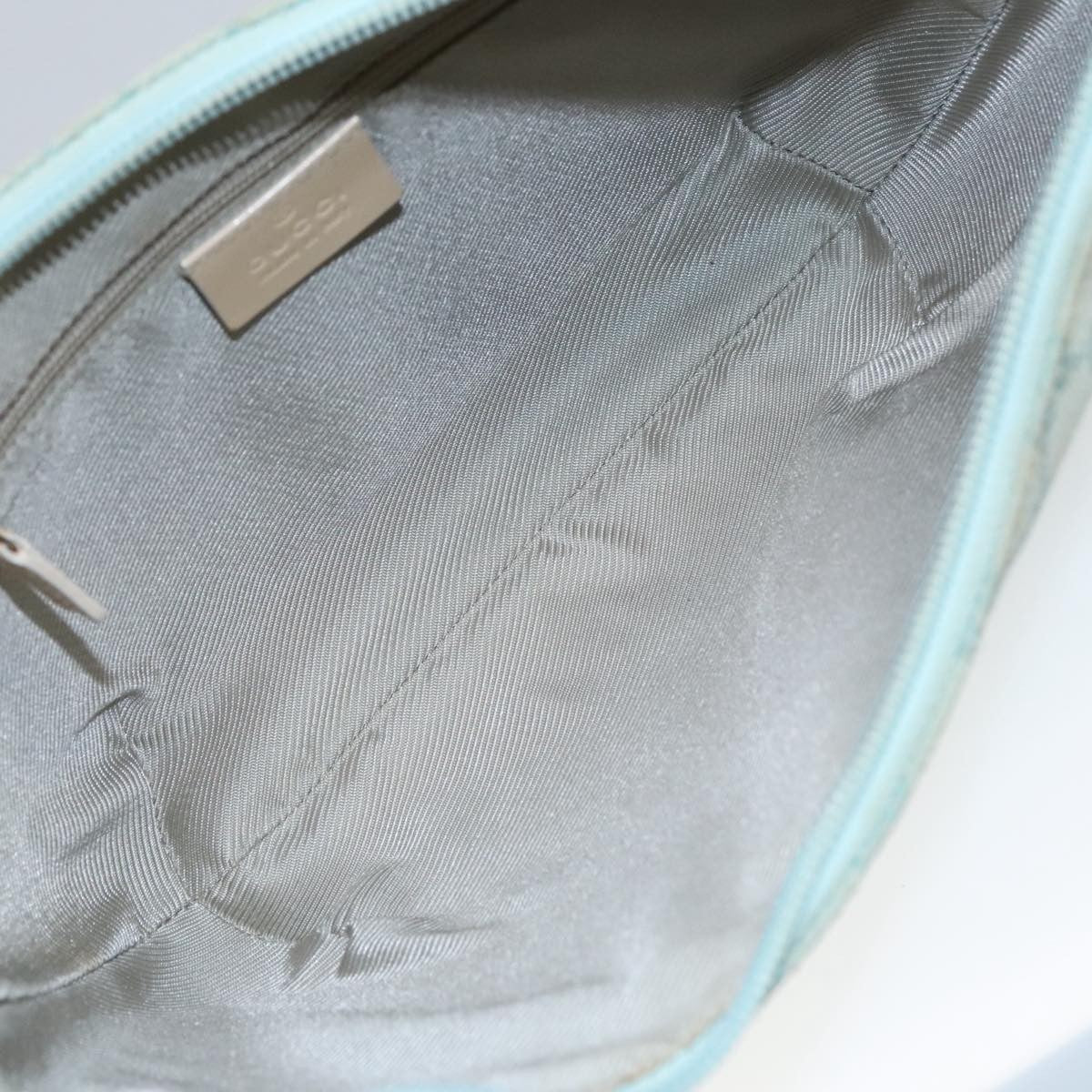 Gucci Vintage Hobo GG Canvas, BLUE, CANVAS, Shoulder bag