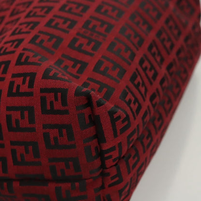 Fendi Zucca Tote bag FF motif, RED, CANVAS, Tote bag
