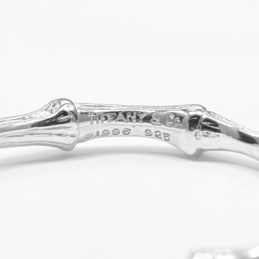 Tiffany & Co. Bamboo Bangle Bracelet Sterling Silver, SILVER, SILVER, Bracelet