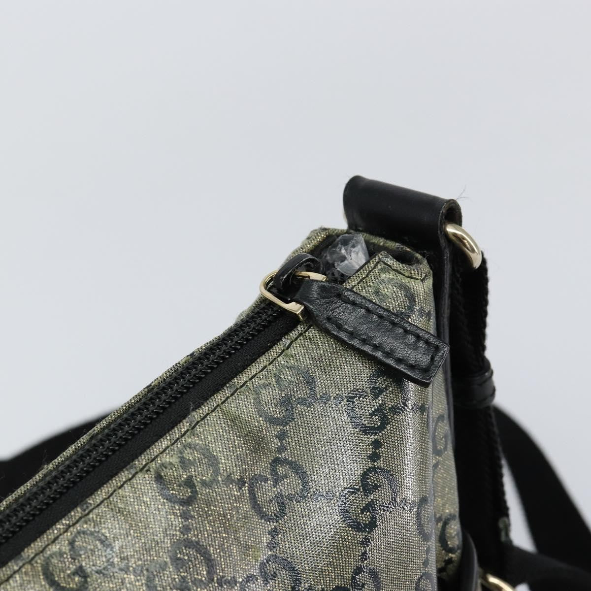Gucci GG Canvas Bag Canvas, NAVY, CANVAS, Shoulder bag