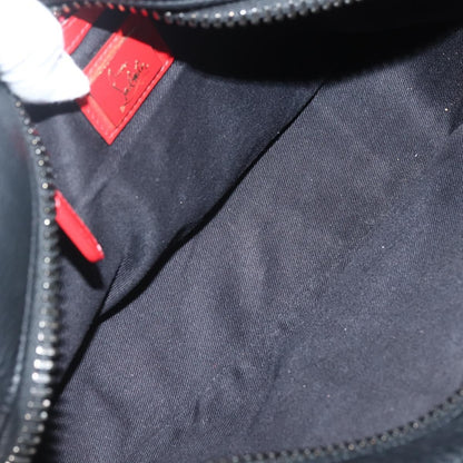 Christian Louboutin Loubiclutch Leather, BLACK, LEATHER, Clutche & pouche