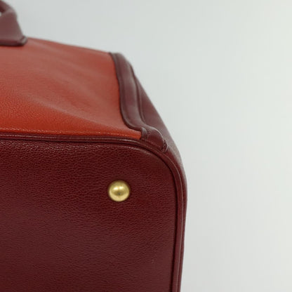 Miu Miu Zip Tote Leather, RED, LEATHER, Tote bag