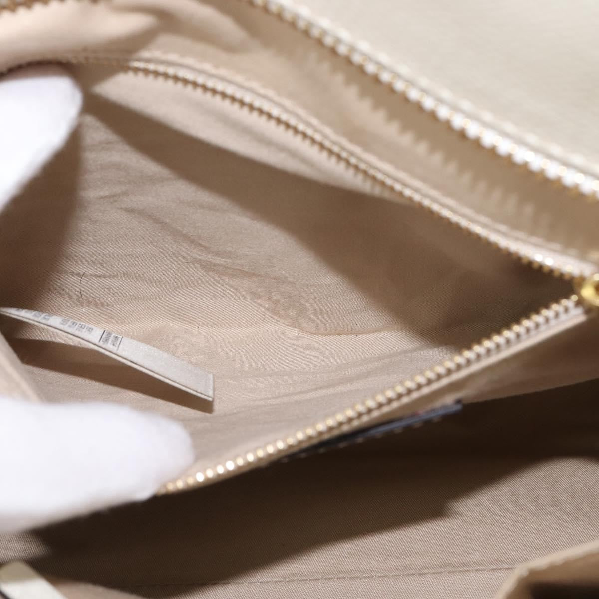 Burberry Minford Satchel Haymarket Coated Canvas, BEIGE, CANVAS, Tote bag