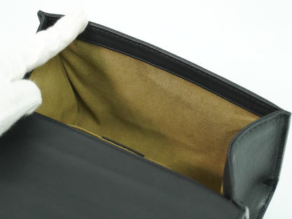 Gucci Padlock Shoulder Bag Leather, BLACK, LEATHER, Shoulder bag