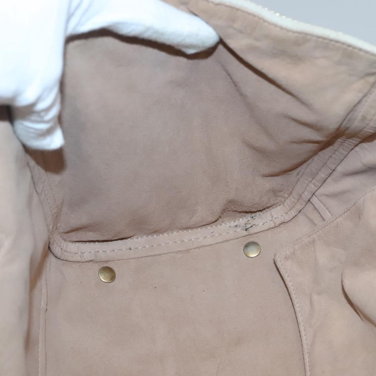 Salvatore Ferragamo Gancini Tote Leather, BEIGE, LEATHER, Tote bag