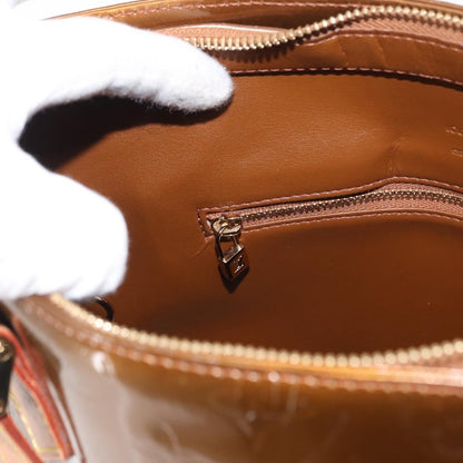 Louis Vuitton Houston Handbag Monogram Vernis, BROWN, PATENT_LEATHER, Handbag