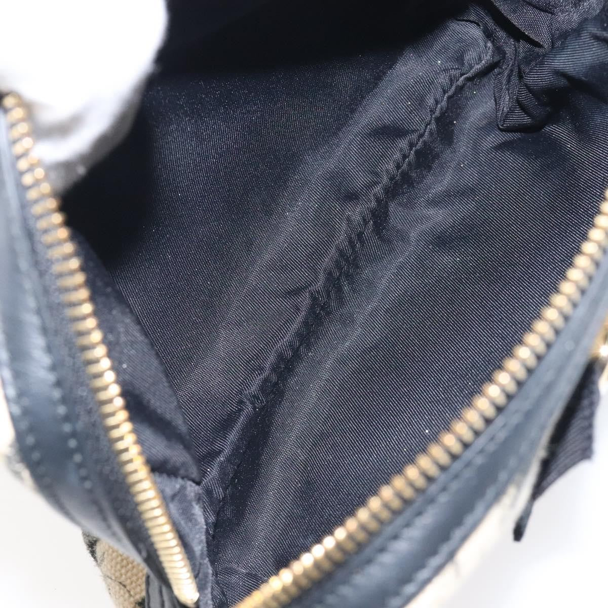 Gucci GG Marmont Pouch Coated Canvas, BEIGE, CANVAS, Clutche & pouche