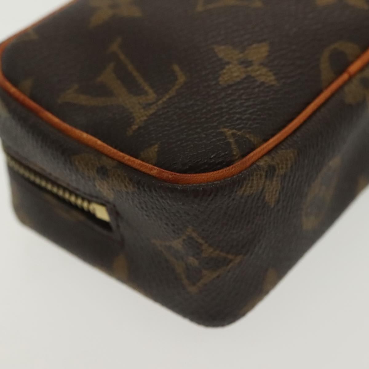 Louis Vuitton Wapity Trousse Pouch Monogram Canvas, BROWN, CANVAS, Clutche & pouche