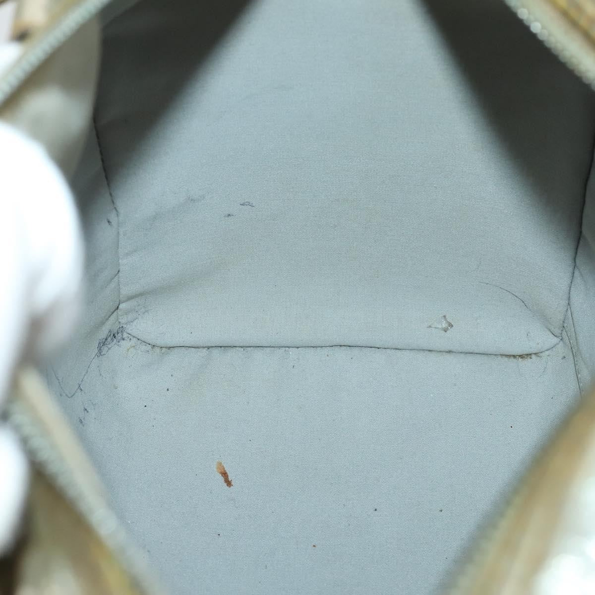 Louis Vuitton Speedy Handbag Monogram Vernis, SILVER, PATENT_LEATHER, Handbag