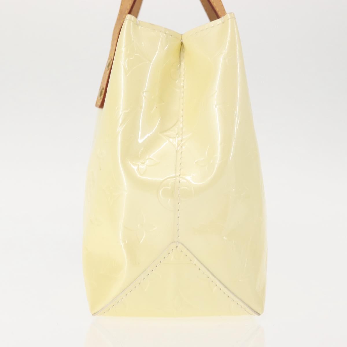 Louis Vuitton Reade Handbag Monogram Vernis, YELLOW, PATENT_LEATHER, Handbag
