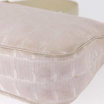 Chanel Travel Line Zip Hobo Nylon, PINK, NYLON, Handbag