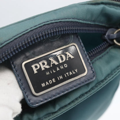 Prada Vintage Shoulder Bag Tessuto, BLUE, NYLON, Shoulder bag