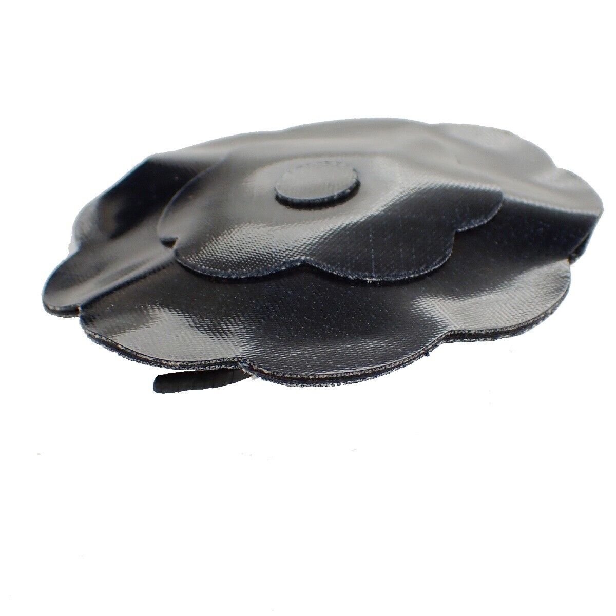 Chanel Camellia Brooch Denim, NAVY, DENIM_JEANS, Brooch