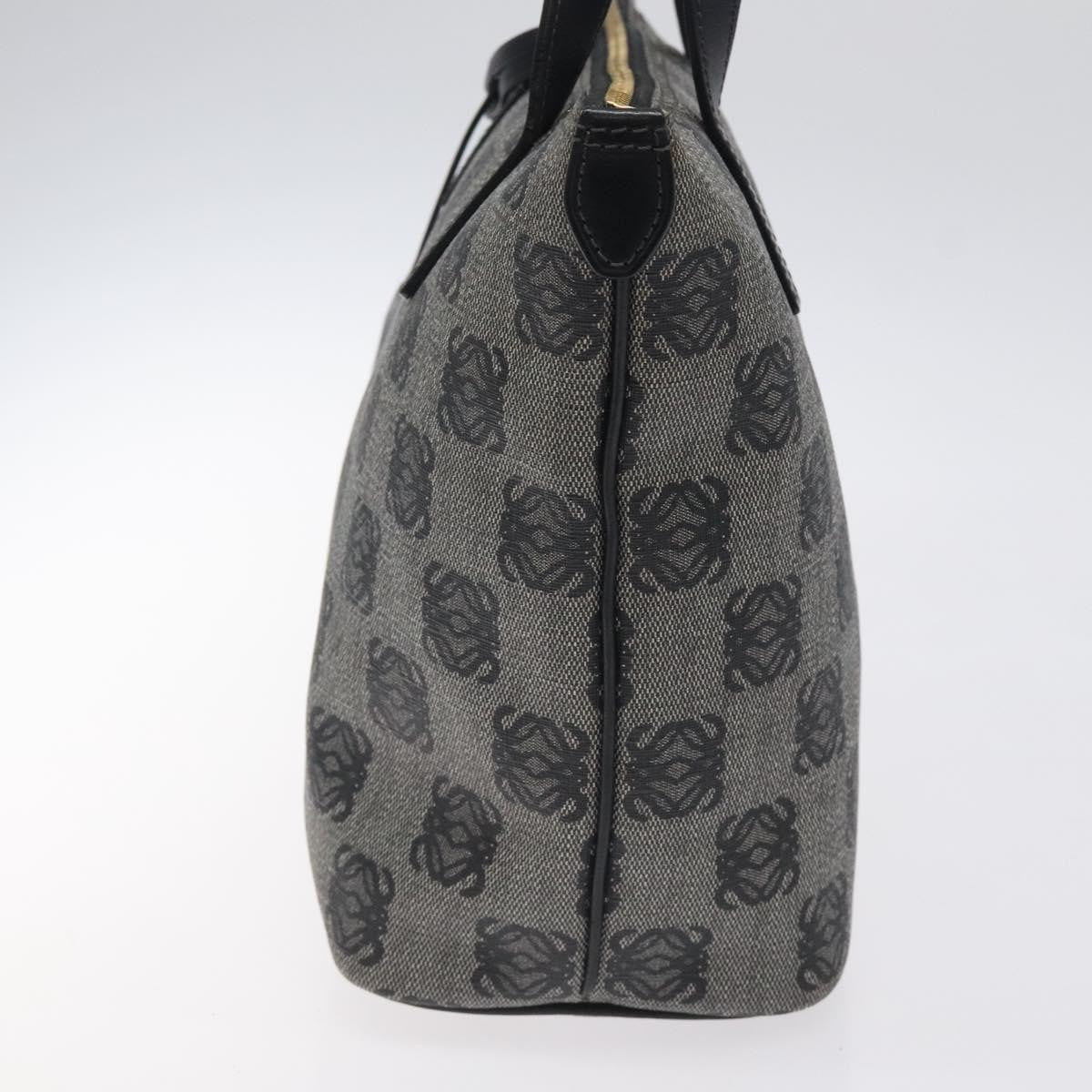 Loewe Anagram handbag PVC Leather, BLACK, PVC, Handbag