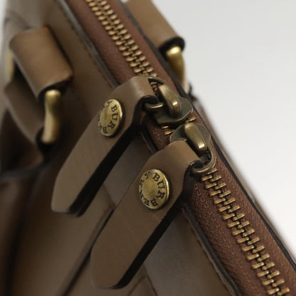 Burberry Vintage Zip Dome Bag Leather, BROWN, LEATHER, Handbag