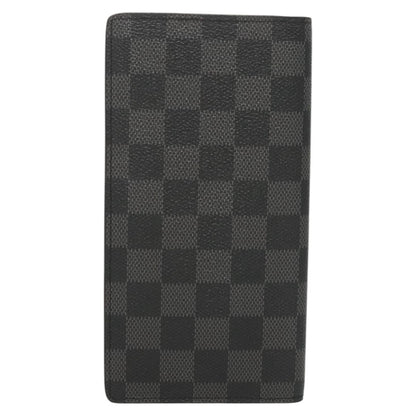 Louis Vuitton Brazza Long Bifold wallet Damier, GRAY, CANVAS, Wallets