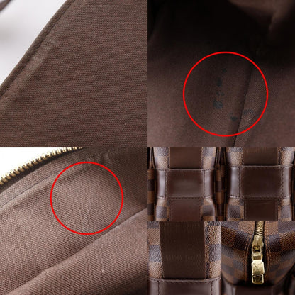 Louis Vuitton Naviglio Handbag Damier, BROWN, CANVAS, Shoulder bag