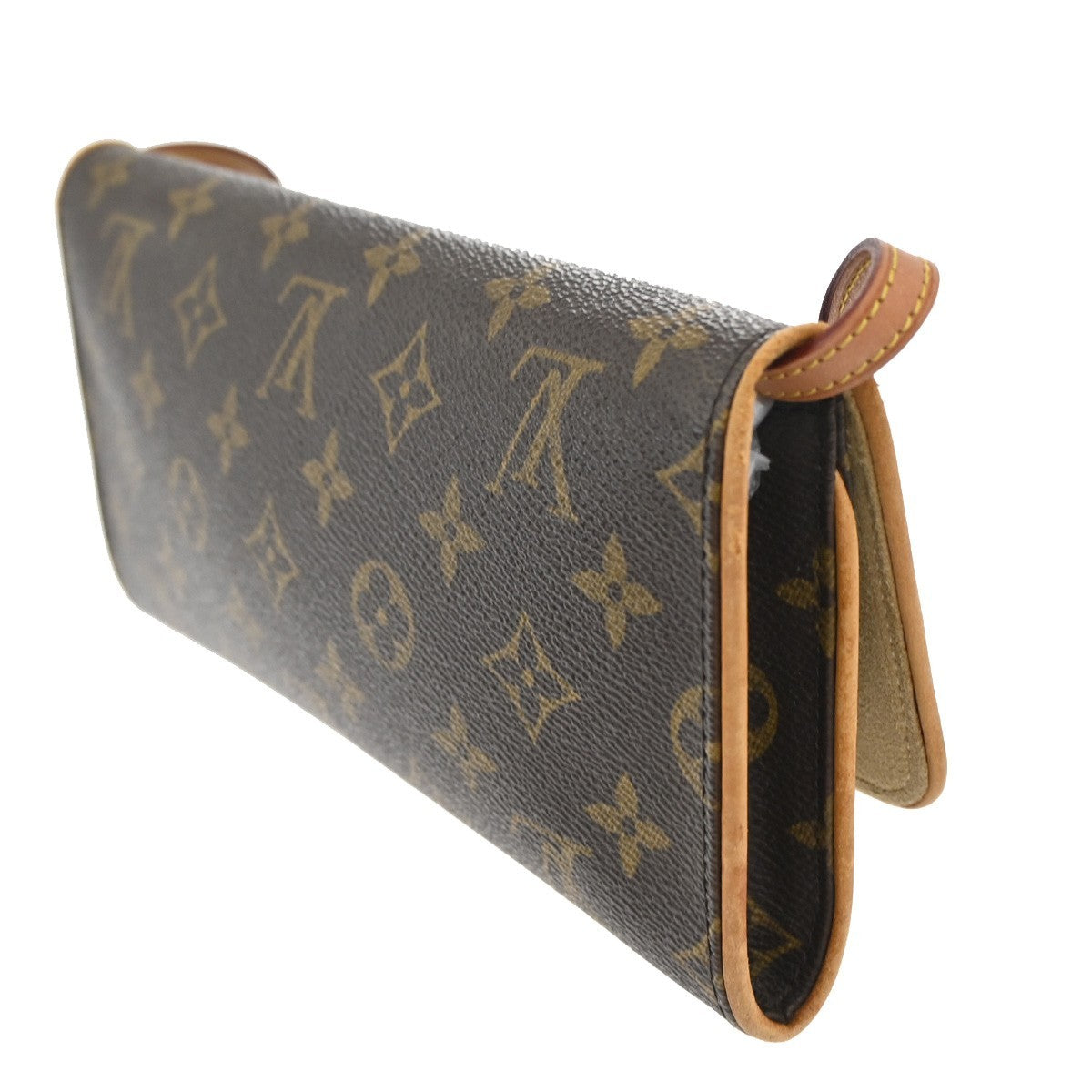 Louis Vuitton Twin Handbag Monogram Canvas, BROWN, CANVAS, Shoulder bag